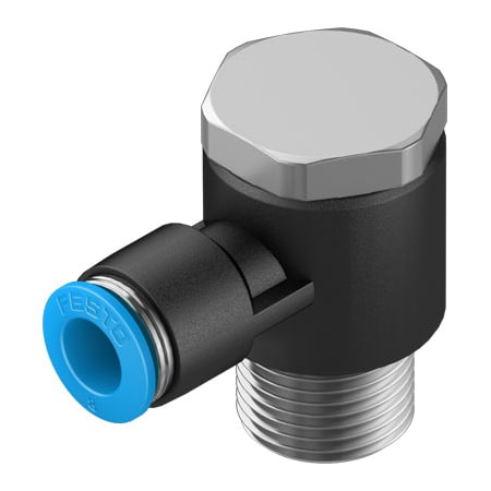 Festo Push-In L-Fitting QSLV-3/8-8 QSLV-3/8-8